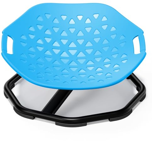 Pandapop Silla Giratoria Infantil Sensorial, Asiento actualizado con Asas reforzadas, 360° de rotación silenciosa con Base Antideslizante, Juguete sensorial para niños con Autismo y Ayuda para TDAH