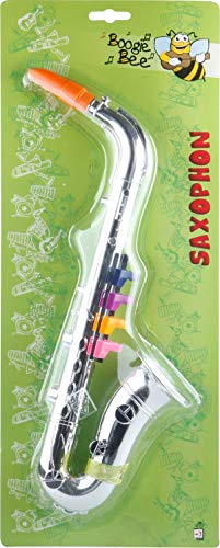Boogie Bee Saxophon silber, 36 cm, W190xH480mm