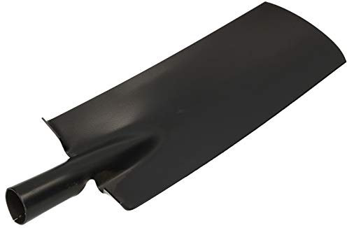 KOTARBAU® Palote Rectangular de Acero al Carbono, 380 x 147 mm, Palote de Drenaje, Pala de Zanja, Pala Rectangular, Pala de jardinería Estrecha, Pala de Hoja Larga y Estrecha, Pala para excavar