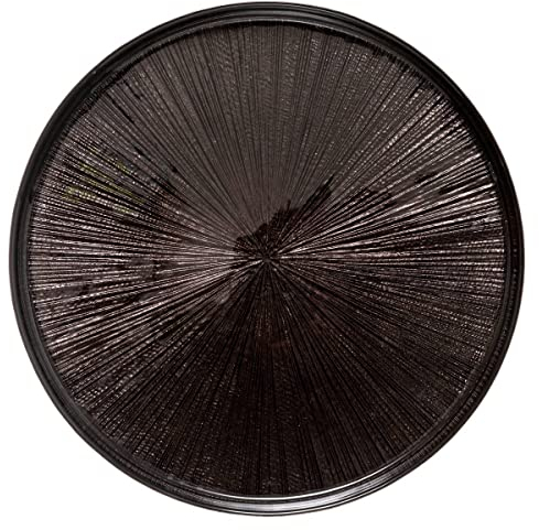 Secret de Gourmet Assiette de présentation « astra », diamètre 28 cm, noire