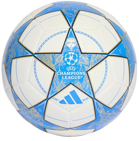 Adidas UEFA Champions League JP1534 - Palla da calcio unisex, 4 EU, colore: Bianco
