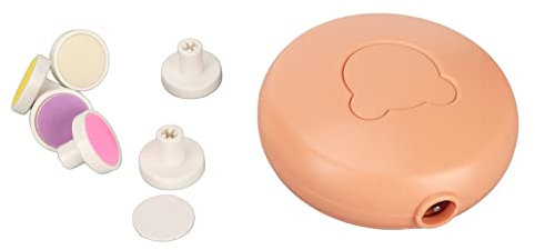 Nagelknipser für Kleinkinder, Baby-Nagelschneider, Sicher Drehbare Elektronische Baby-Nagelfeile, Baby-Nagelschneider mit 6 Schleifköpfen für