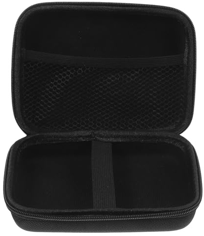 NOLITOY Bolsa de Suministros para Diabetes Negra Diseño Portátil, Organizador Multifuncional de Almacenamiento en Eva y Tela Oxford para Oficina y Viaje