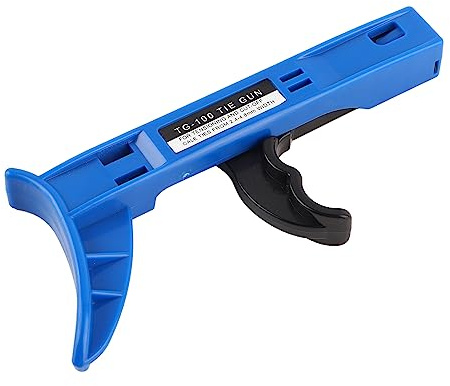 RASTKY TG-100 Kabelbinderpistole aus Kunststoff, Schneidwerkzeug für Nylon-Kabelbinder, Arbeitssparender Griff für Elektriker