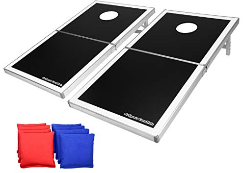 GoSports Unisex, Teenager Cornhole Bean Bag Toss Game Set, One Size