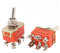 sourcing map 2 Stk E-TEN1321 AC 250 V 15 A DPDT Ein/Ein 2 Position M12 rastend Kippschalter