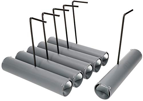 KOTARBAU® Maulwurffalle Lebendfalle mit Melder PVC Maulwurf Fallen Wühlmausfalle Lebendfalle tierfreundlich 6er Set 25 cm