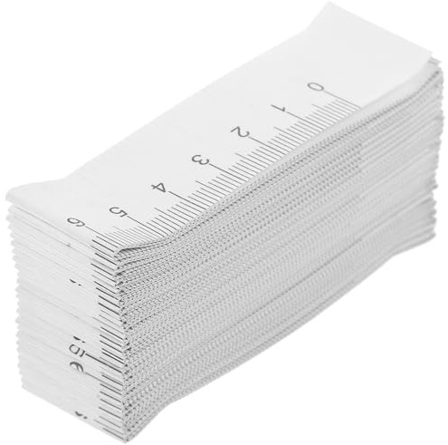 Housoutil Ruban À Mesurer En Papier Jetable Double Face 100 Pièces Mètre Ruban 1M Papier Pour Mesure Des Plaies Bébé Et Nouveau-Né Lecture Facile De Gauche À Droite