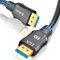Cratree DisplayPort Cable 2.1 2M - 16K DP Cable 2.1 - VESA Certified - 16K 30Hz, 8K 120Hz, 4K 165Hz/144Hz, 40Gbps - Compatible FreeSync/G-Sync/Gaming Monitor, HDTV, PC