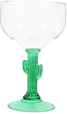 HOLIDYOYO 1pièce Verre à Vin Cactus Transparent Tasse De Cocktail Créative Pour Fête Maison Et Bar Design Unique Et Festif