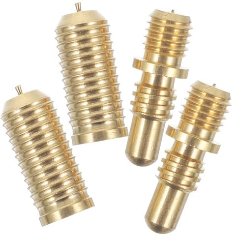 HONMEET Queue-verbindungsschrauben Aus Kupfer Billardqueue-reparaturschrauben Verbindungsteile Für Poolqueues Zubehör Für Billardqueues Hochleistungs-kupferschrauben Für Queue-Spitzen