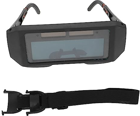 Uonlytech Lunettes De Soudage Auto-obscurcissantes - Verres Photochromiques Anti-UV/Anti-éblouissement - Idéales pour Les Soudeurs
