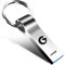 USB Stick 512GB - alptte Memory Stick High-Speed USB 3.0 Flash Drive High Volume Pen Drive Waterproof USB Drive Data Storage for Compute/PC/Tablet, with Keychain
