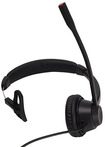 BONKZEBU Cuffie Aziendali RJ9 Comode da Indossare Cuffie Monofoniche Facili da Usare per Call Center per Rappresentanti del Servizio Clienti