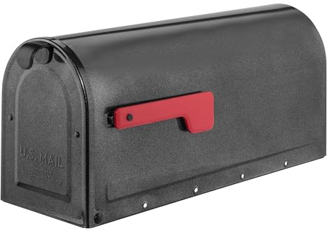 ARCHITECTURAL MAILBOXES 7600P-10 MB1 Mailbox, Medium, Pewter