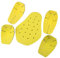 sharplace Pads inserto Chaqueta hombro rodilla protector de espalda armadura Protección Moto