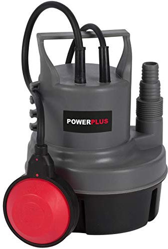 Powerplus® Bomba sumergible de 200 W (altura de extracción 5 m, capacidad de extracción 3500 l/h) con cable de conexión de 10 m de bomba de agua dulce