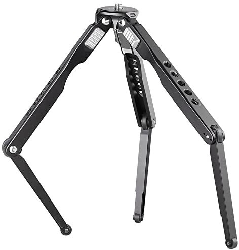 Leofoto - Mini treppiede tascabile - Ideale per un fotografo di viaggio - Capacità di carico di 3kg - Piedini estensibili - Altezza minima da 3,5 cm ad un'altezza massima di 18,5 cm - MT-03