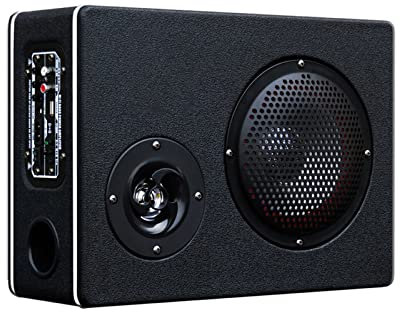 Generic Modifierad bilsubwoofer, 12V24V220V -bil Home Bluetooth Subwoofer, kan sättas in i kortet för mobiltelefonens datorljud, lämpligt för modeller, bilar, motorcyklar, hem