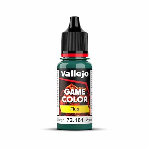 Vallejo AV Game Color 18 ml, Fluo – fluoreszierendes Kaltgrün