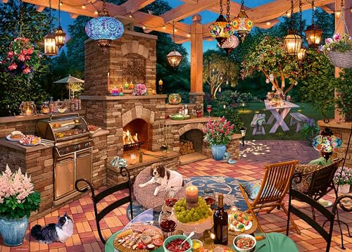 Ravensburger - Puzzle Adulte - Puzzle 1000 pièces - Cuisine d'extérieur​ - Adultes et Enfants à partir de 14 Ans - Puzzle de qualité supérieure - Détente & Relaxation - 12000280