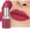 Erinde Matt Lippenstift Wasserfest, Rot Lipstick Long Lasting, 24 Stunden Halt, Permanent Feuchtigkeitsspendend, Hochpigmentierter Rimmel Lippen Stift