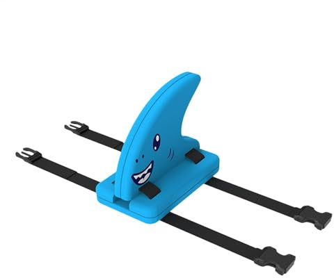 Demsyeq Shark Fin Swimming Float Kids Shark Fin Swimming Aid Pool Shark Fin EVA With Adjustable Belt Safety Swim Trainer Safety Float For Children Pool Exercise Equipment