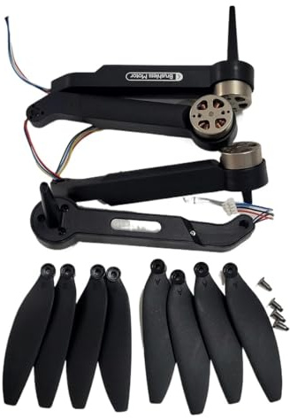 För F198 MAX PRO för motorarm med propeller för byggsats för leksakshelikopter F198MAX armblad(Full Arms - Blade)