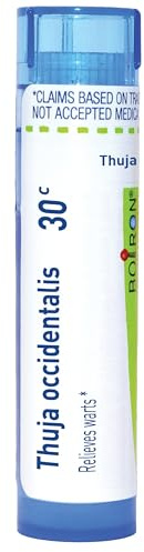 Boiron Thuja Occidentalis 30C Homeopathic Medicine for Painless Wart Removal Medicine - 80 Pellets