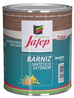 Barniz Lignum Exteriores de JAFEP Satinado Transparente 4 Litros