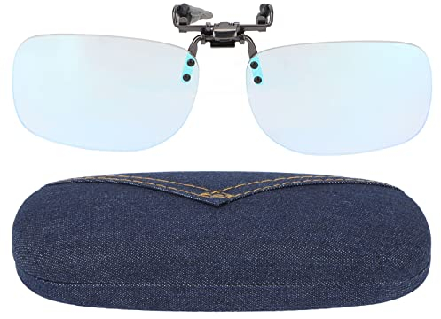 Farbenblinde Brille Zum Aufstecken für Rot-Grün-Blindheit, Farbenblindheitsbrille für Männer, Leichte Herren-Farbenblind-Korrekturbrille, Farbenblinde Brille für Männer und Frauen mit Rot-Grün