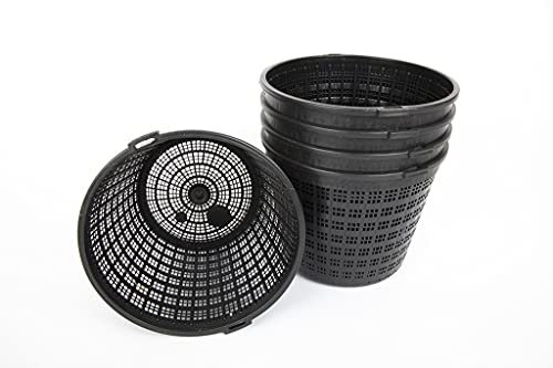 Lincolnshire Pond Plants Ltd Pond Planting Aquatic Basket Packs - 2 Litre - 17cm Round x 3