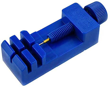 Strumento compatto per la rimozione delle maglie dell'orologio, utilizzato per la rimozione dei perni di collegamento e le dimensioni dell'orologio, blu/nero/giallo