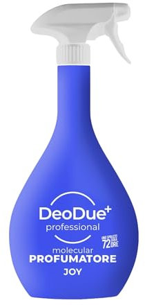 DeoDue+ Professional JOY 600 ml - Profumatore Ambientale Bifasico, Ogni Spruzzo Dura Fino a 72 Ore e Neutralizza i Cattivi Odori - Note Fiorite e Fresche