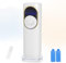 Air Conditioner, Portable Air Cooler, Fan Heater and Cooler, Cooling Fan with Air Humidifier, 4L Water Tank, 3 Wind Speeds, 2 Ice Packs Evaporative Air Cooler for Bedroom, Home (01)