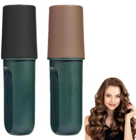 Tinte para el cabello, Retoque rápido de raíces en barra, Tinte para el cabello resistente al agua y al sudor, instantáneo de raíces portátil, de canas para hombres (2 piezas)