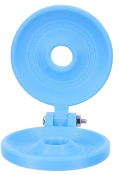 HOMOCONO Molde para rosquillas Cake Pop - Moldes redondos de plástico antiadherentes y fáciles de desmoldar - para postres con forma de disco, prensa para hornear y regalos de boda