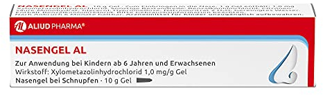 ALIUD PHARMA Nasengel AL 10 g, Gel: Bei Schnupfen, mit gefäßverengenden Eigenschaften