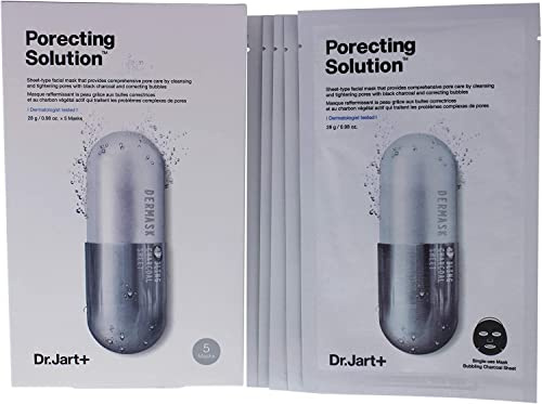Masque en feuille Dr.Jart + Porecting Solution, 5count