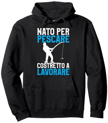 abbigliamento da pesca per un pescatore Felpa con Cappuccio