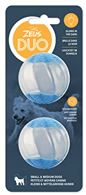 Zeus Lot de 2 Boules Duo 5 cm avec LED