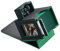 Mage Tech Commander Deck Box for MTG - Patented Design, Commander Display, Fits 100 Double-Sleeved Cards, 35pt Magnetic Card Holder & Dice Tray - Black/Green