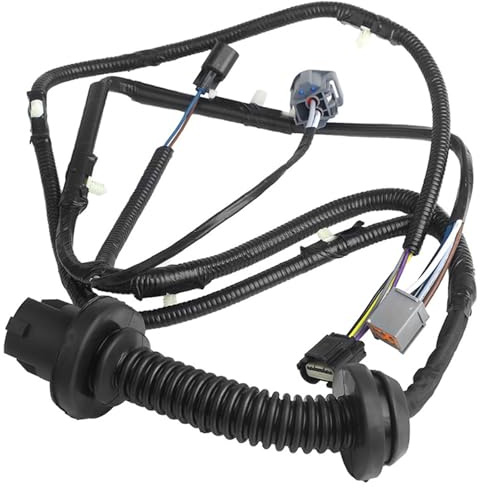 TQUXNGA Side Rear Driver Door Harness Door Jumper Wire Assembly For 2009 2010 2011 2012 2013 2014 9L3Z14631CAA