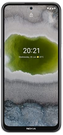 Nokia X10 Smartphone 64 GB, 6 GB di RAM, Dual SIM, bianco neve (ricondizionato)