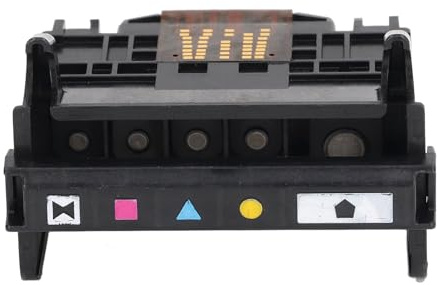 Byte av skrivhuvud ABS-material Svart skrivhuvud för HP564 5468 C5388 C6380 D7560 309A C410 skrivare Klar utskrift Hållbar munstyckschip Enkel installation Kontor Hembruk