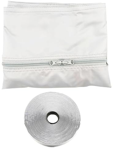 Kit Portátil para Ventana de Aire Acondicionado,Accesorio Compacto para Ventana Abatible Sin Taladro - Sello para de Aire Acondicionado - para Dormitorio Salón