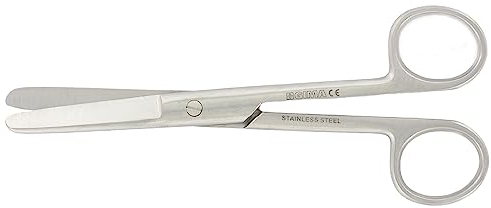 GIMA Ciseaux Droits - Bouts Mousses Mousses - 14.5 Cm