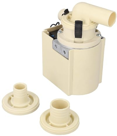 Avloppspump spaltmotorpump vattenpump smutsvattenpump spaltpolpump tvättmaskinspump tömningspump vänsterpump, ventilpump 3 uttag 100 W vänstersvängningstvättmaskin universal