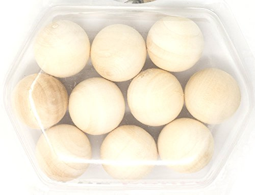 Brimtoy 10 wooden Pétanque/Boules jacks