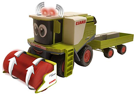 Happy People L&S 34542 CLAAS Kids Lexion 780 Mähdrescher + Schneidwerkanhänger - mit Licht und Sound, grün